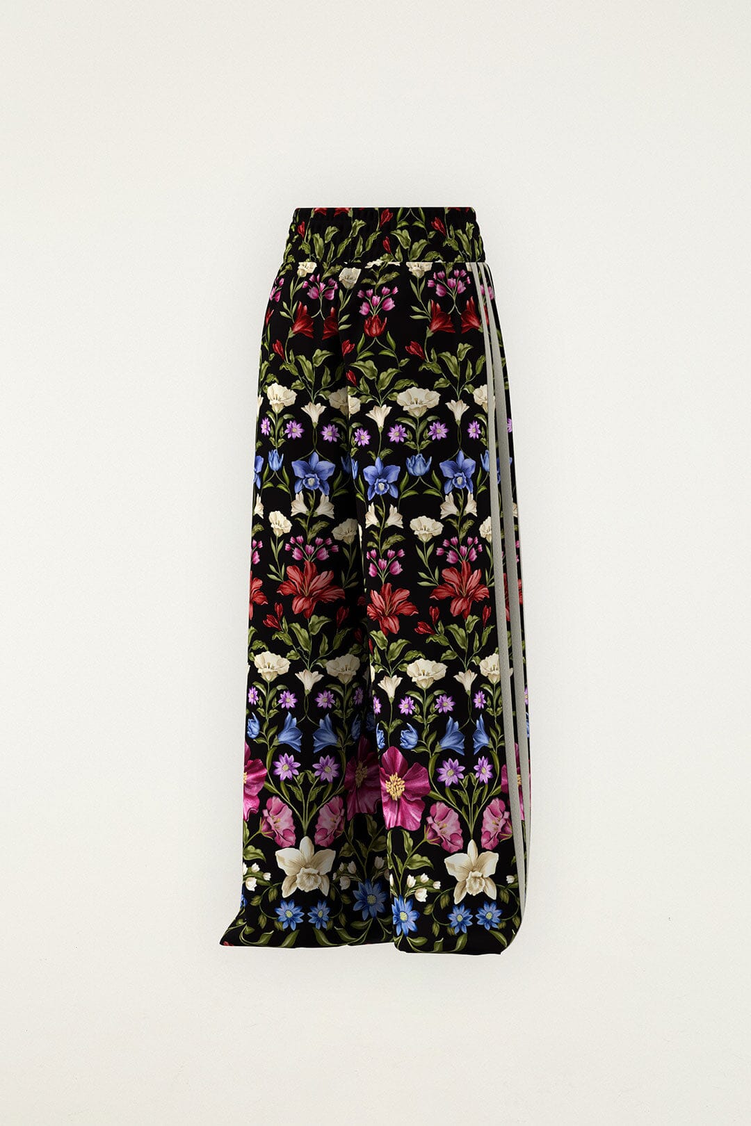 FARM Rio model wearing the Ainika Floral Black Adidas Pants