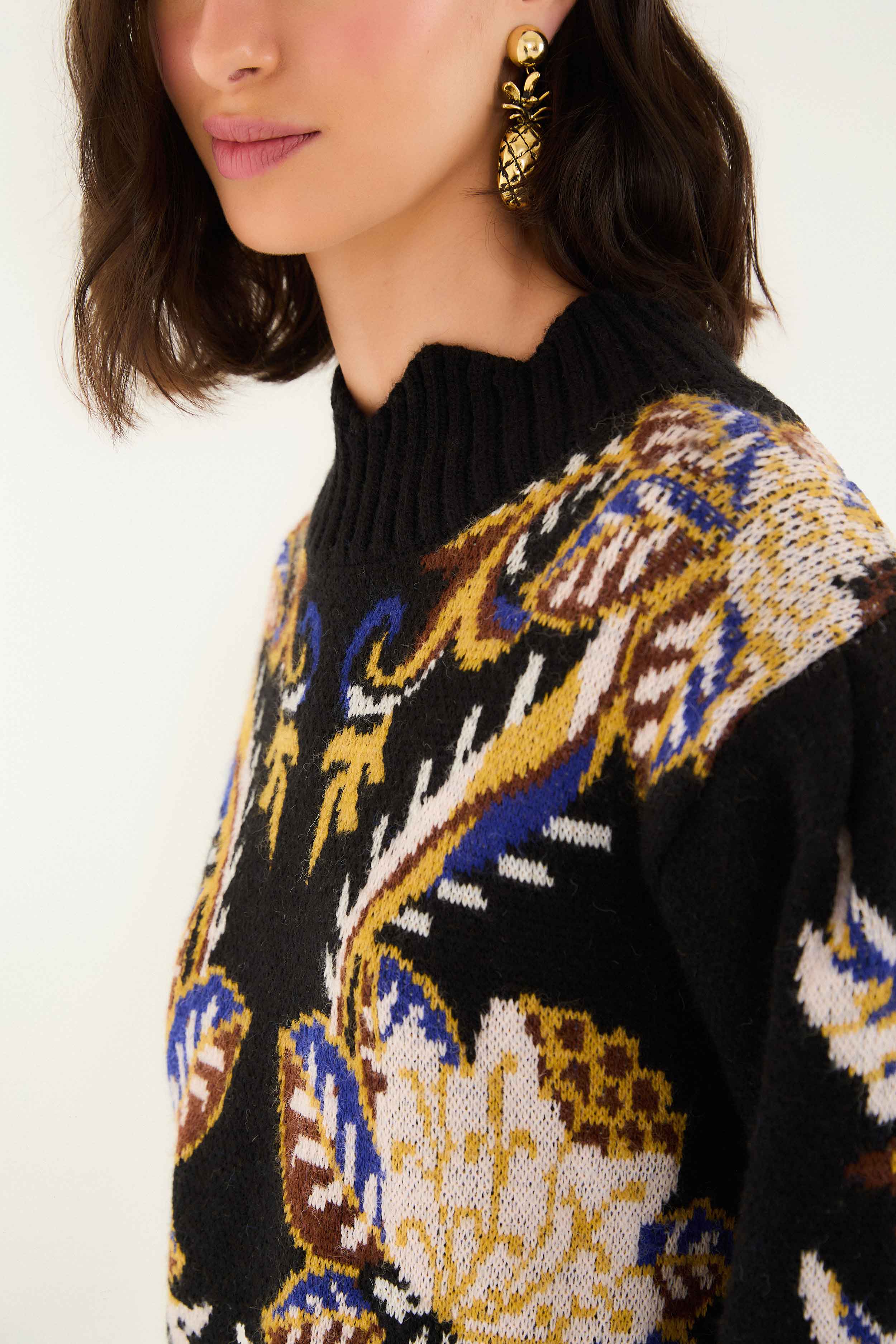Arabesque Paradise Knit Sweater | FARM Rio