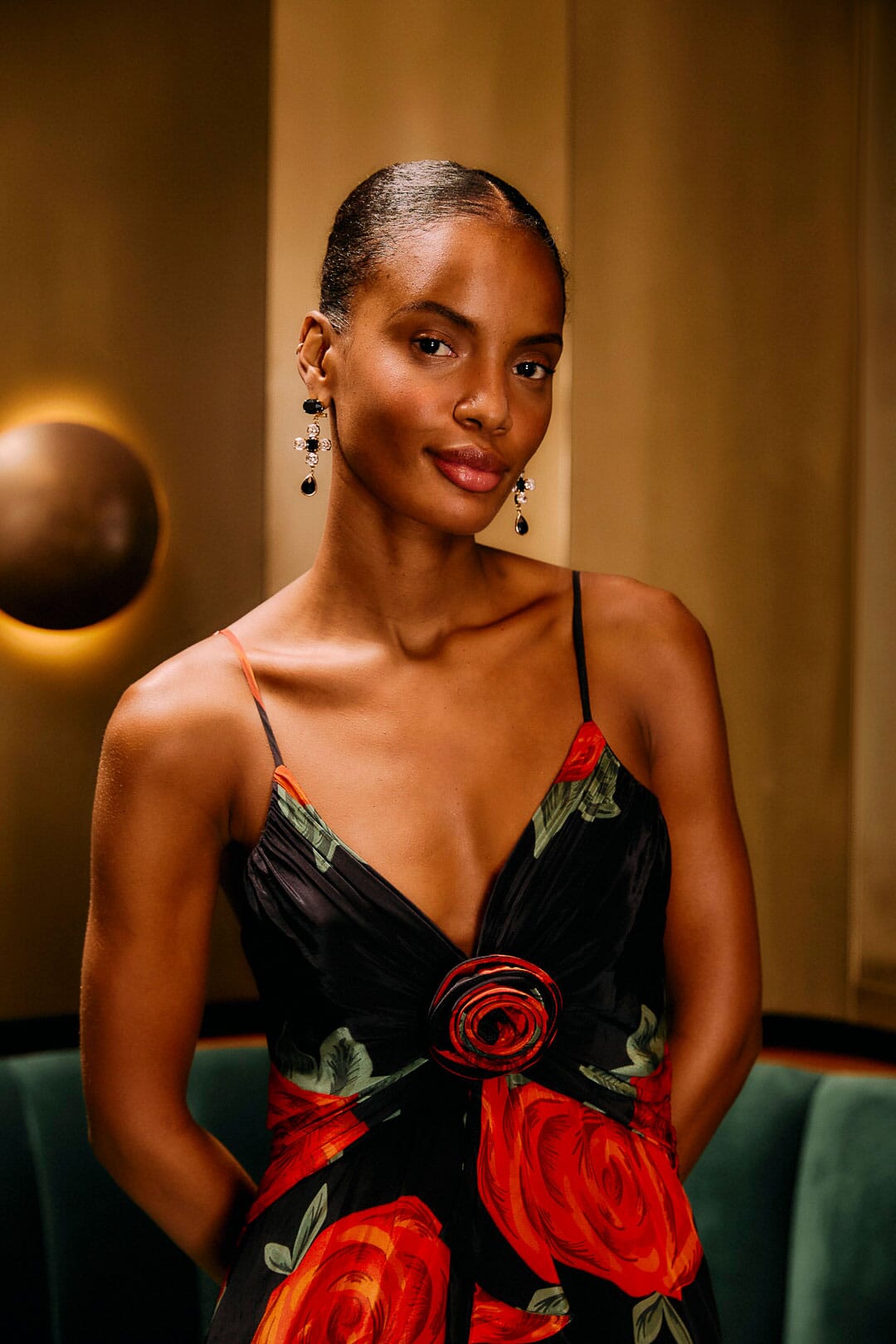 FARM Rio Black Latin Roses 3d Flower Layered Maxi Dress, Latin Roses Black / XXS FARM Rio Black Latin Roses 3d Flower Layered Maxi Dress, Latin Roses Black / XXS