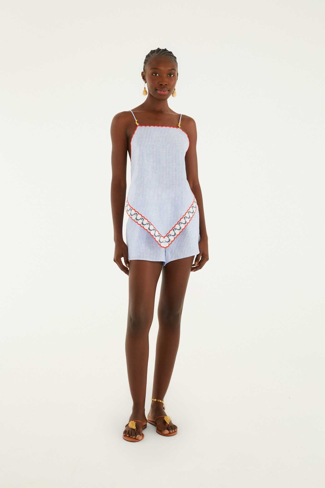 Blouse With Embroidery Detail | FARM Rio