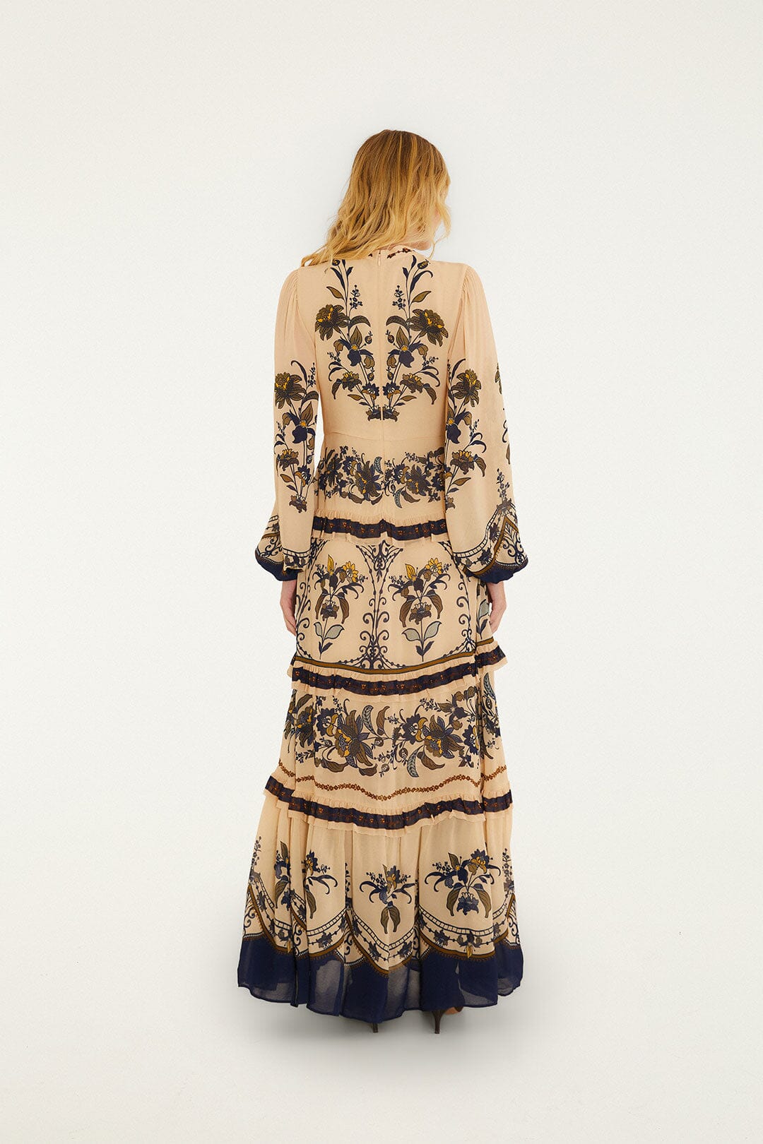 FARM Rio model wearing the Liz Maxi Dress