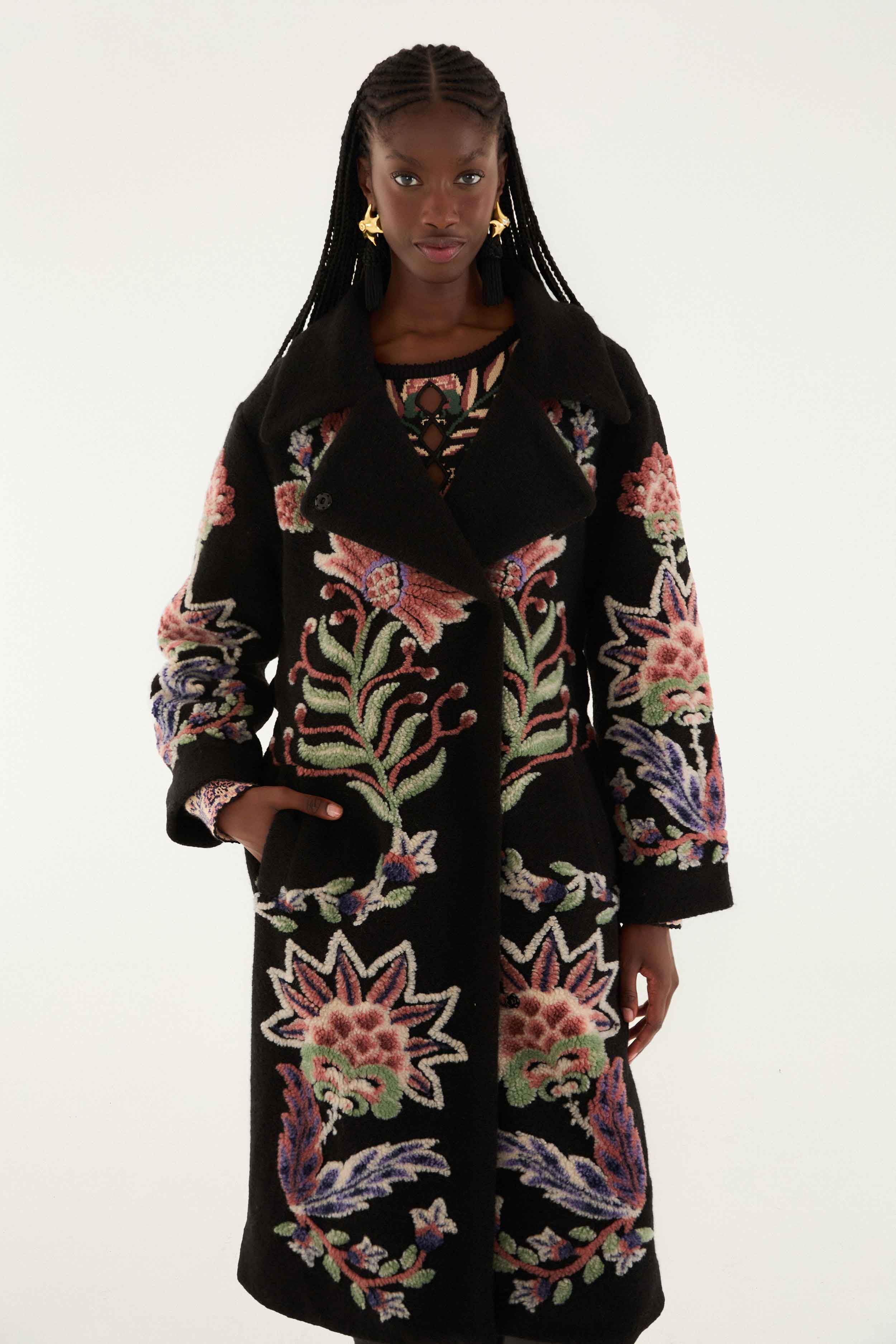 Marvelous Garden Fleece Coat | FARM Rio