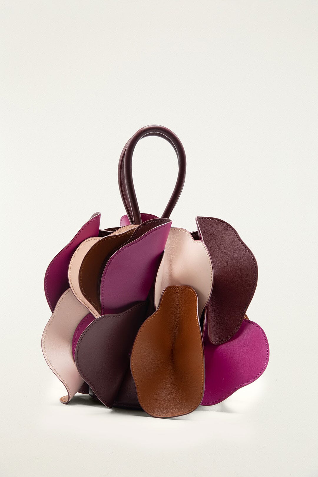 Multicolor Leather Flower Bag | FARM Rio