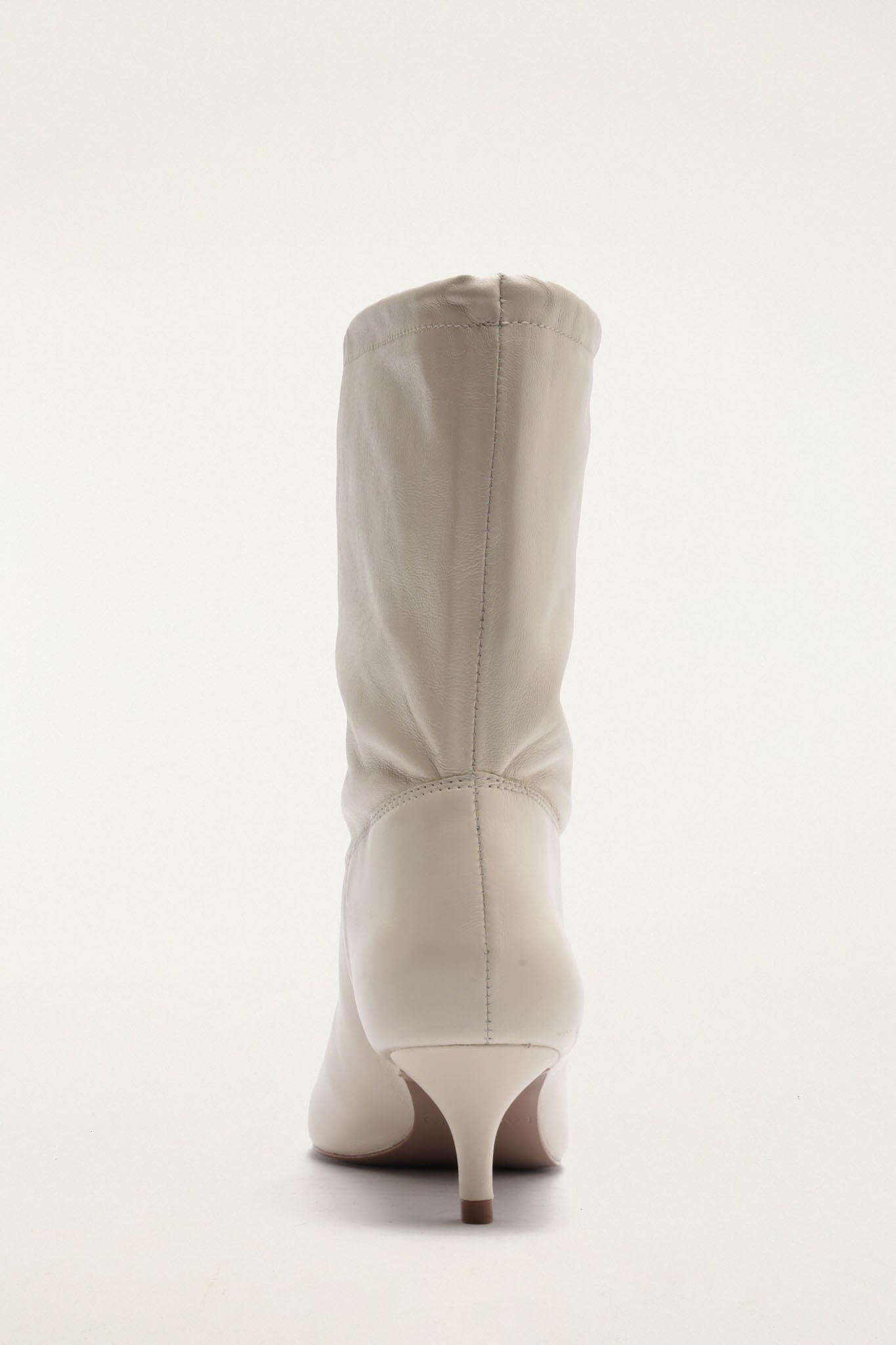 FARM Rio model wearing the Pouch Kitten Bootie