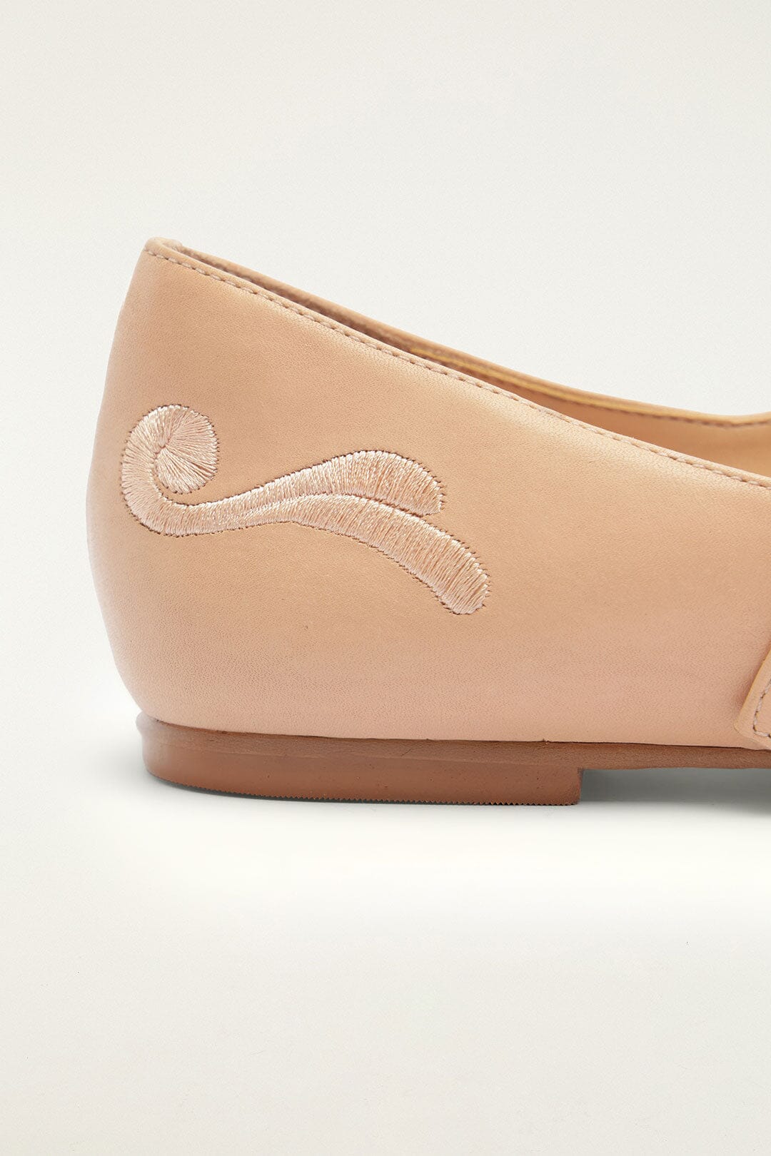 FARM Rio model wearing the Richelieu Flat Ballerina