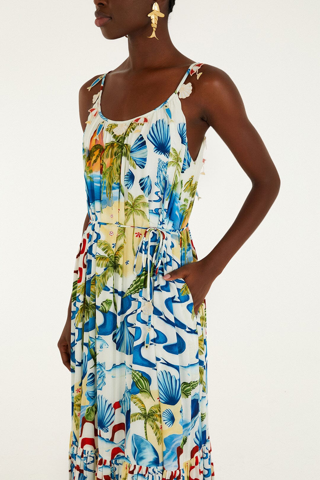 Rio Beach Off-White Maxi Dress Rio Beach Off-White Maxi Dress