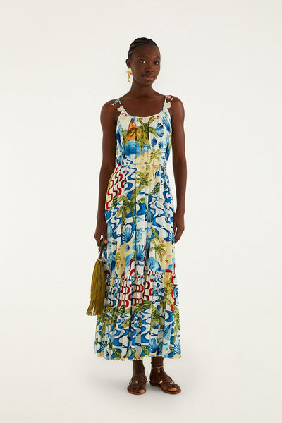 Rio Beach Off-White Maxi Dress Rio Beach Off-White Maxi Dress