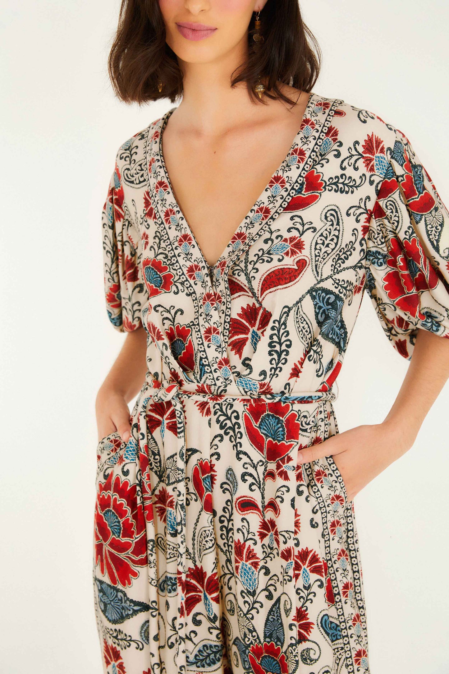 sand francesca midi dress Sand Francesca Midi Dress