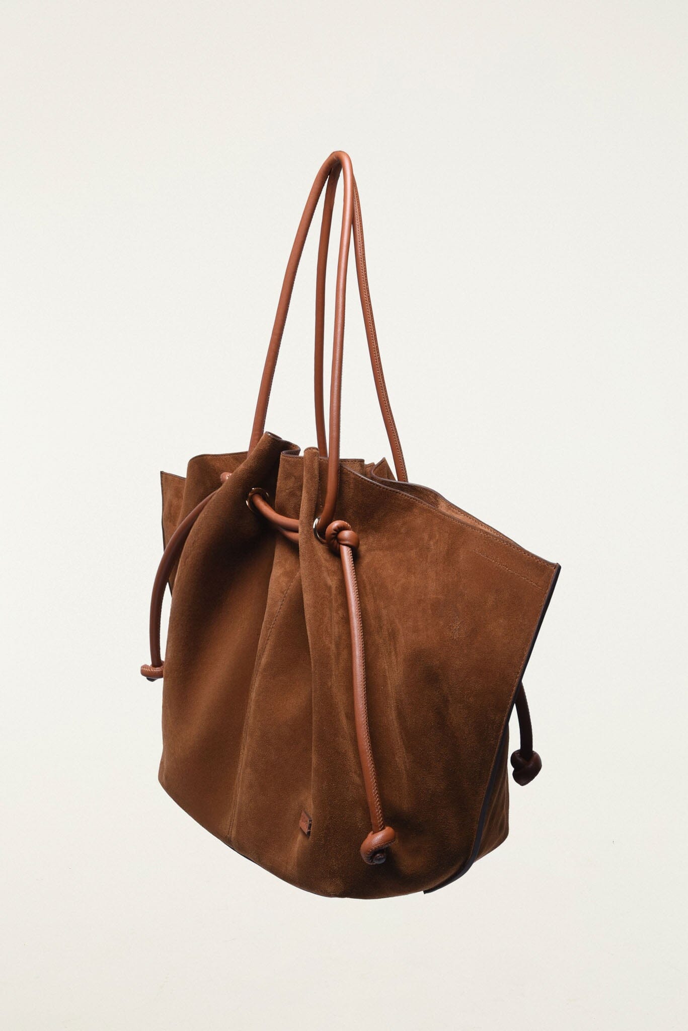 FARM Rio model wearing the Suede Tote Bag