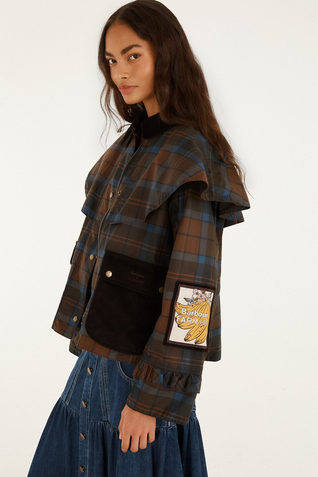 FARM Rio model wearing the Tropical Tea Wax