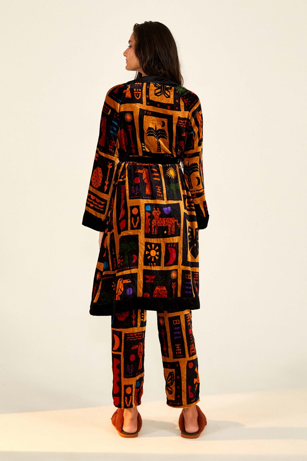 TROPICAL ICONS KIMONO