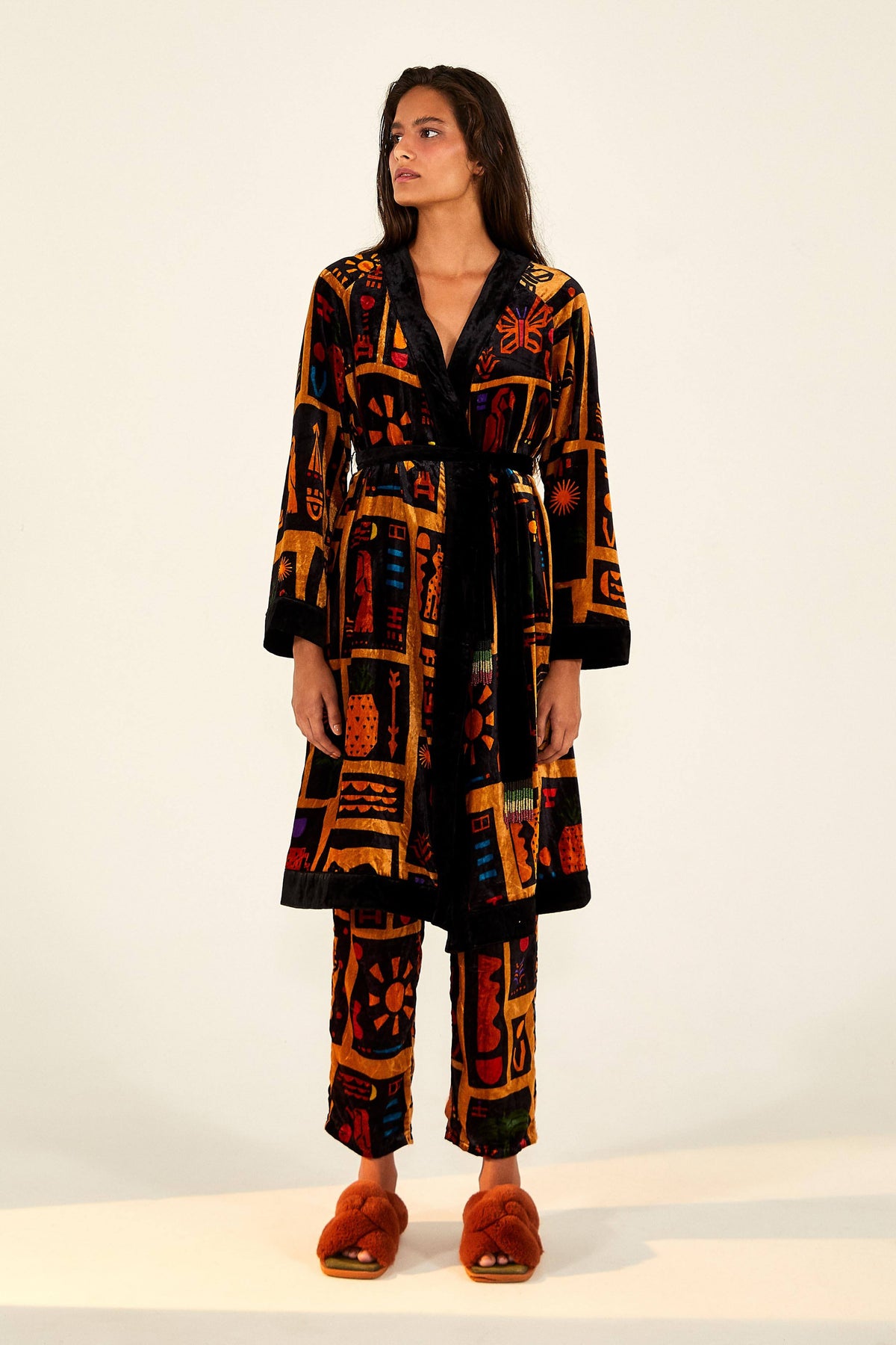 TROPICAL ICONS KIMONO