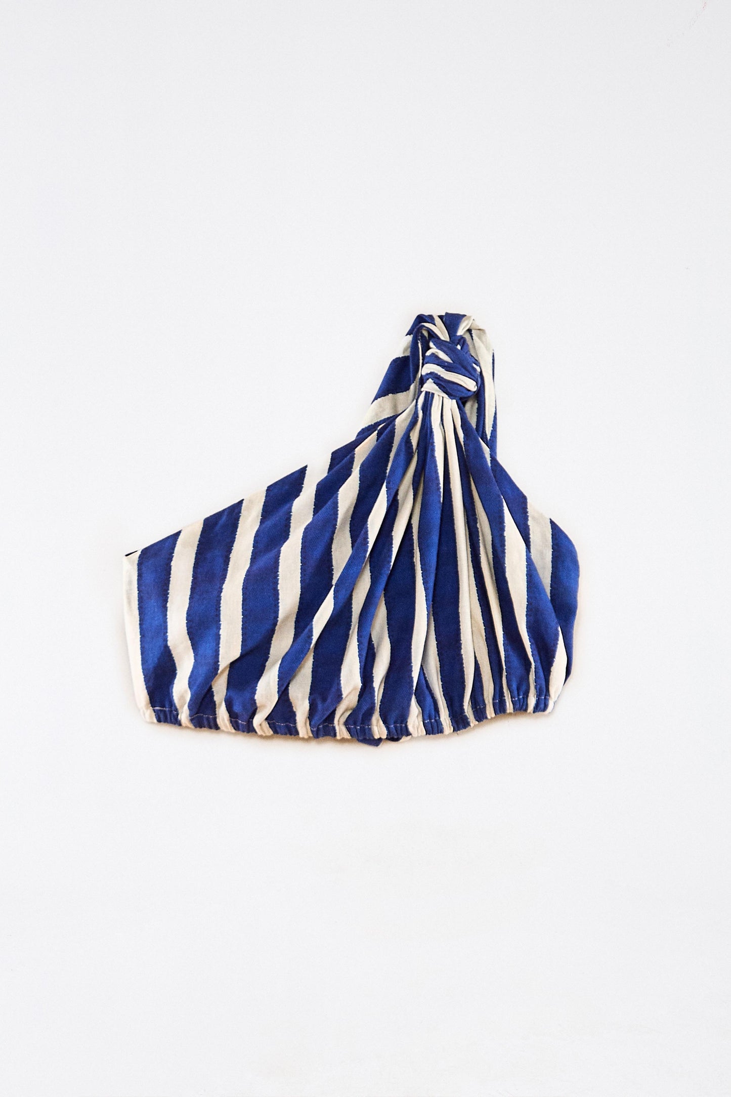 Blue Stripes Twisted Top