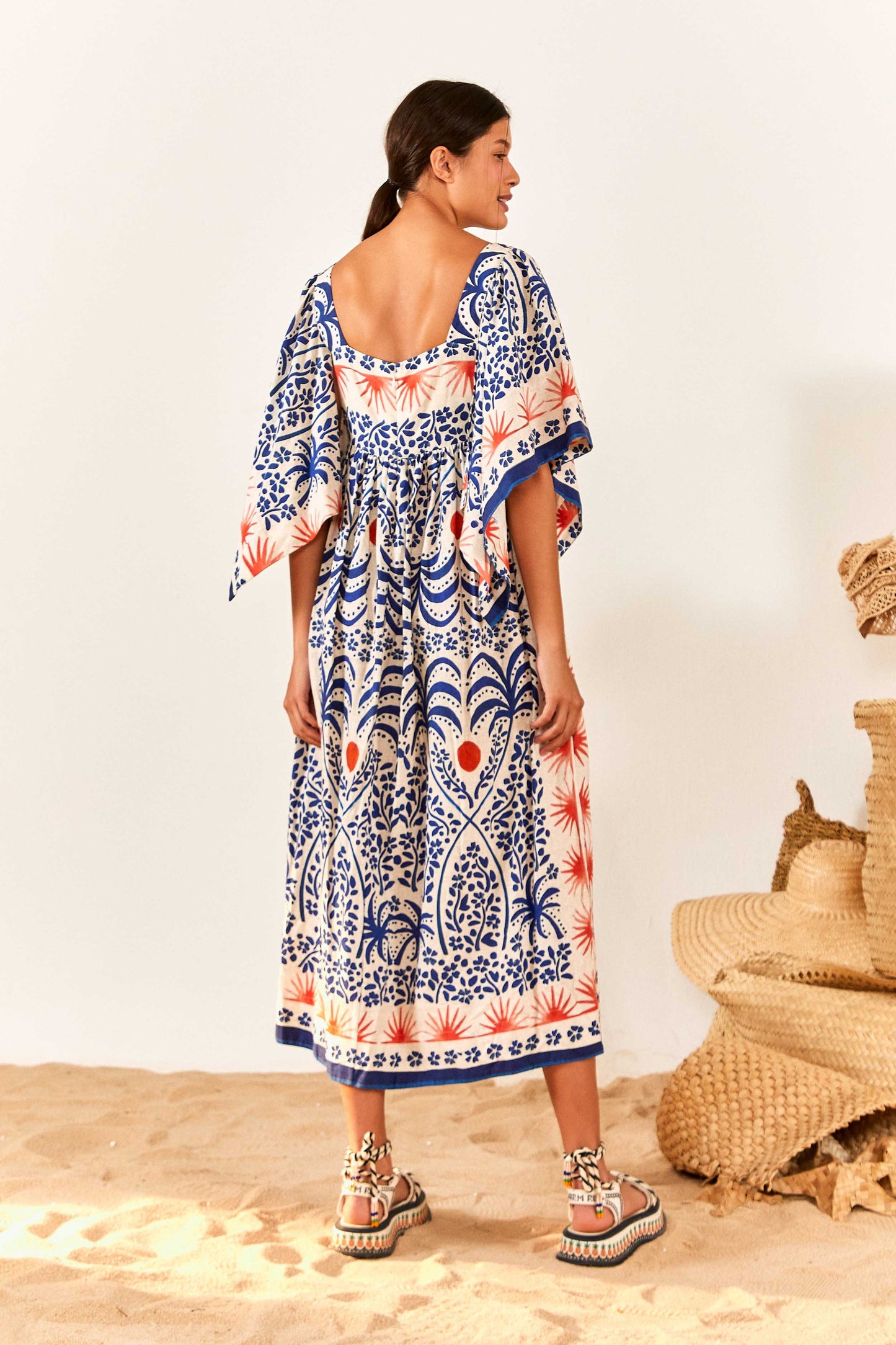 Afternoon Breeze Midi Dress