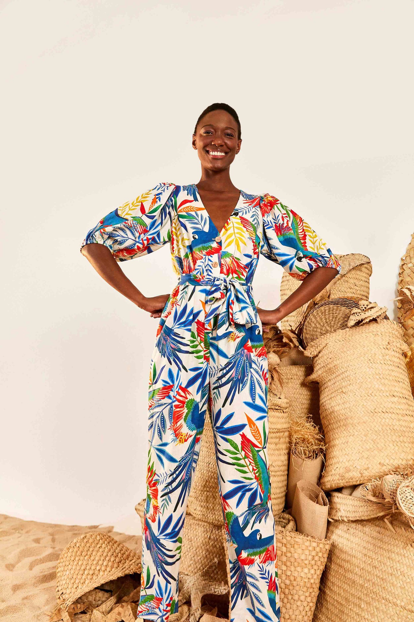 Macaw Wind Jumpsuit