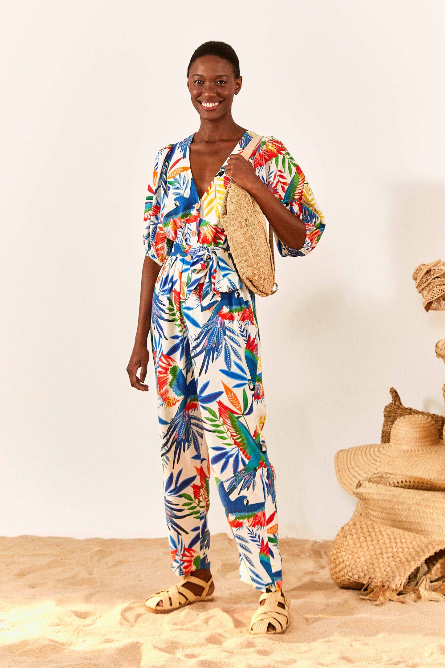 Macaw Wind Jumpsuit