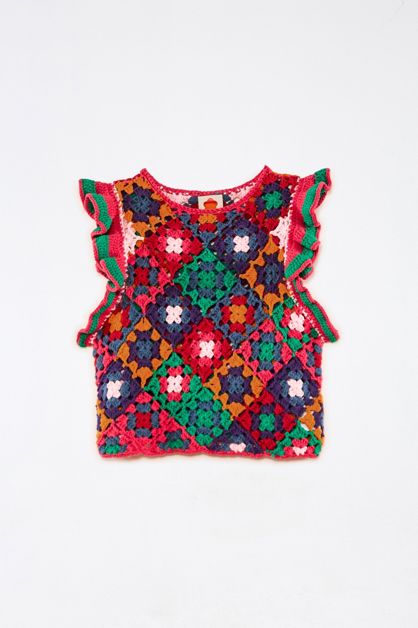 Crochet Square Vest