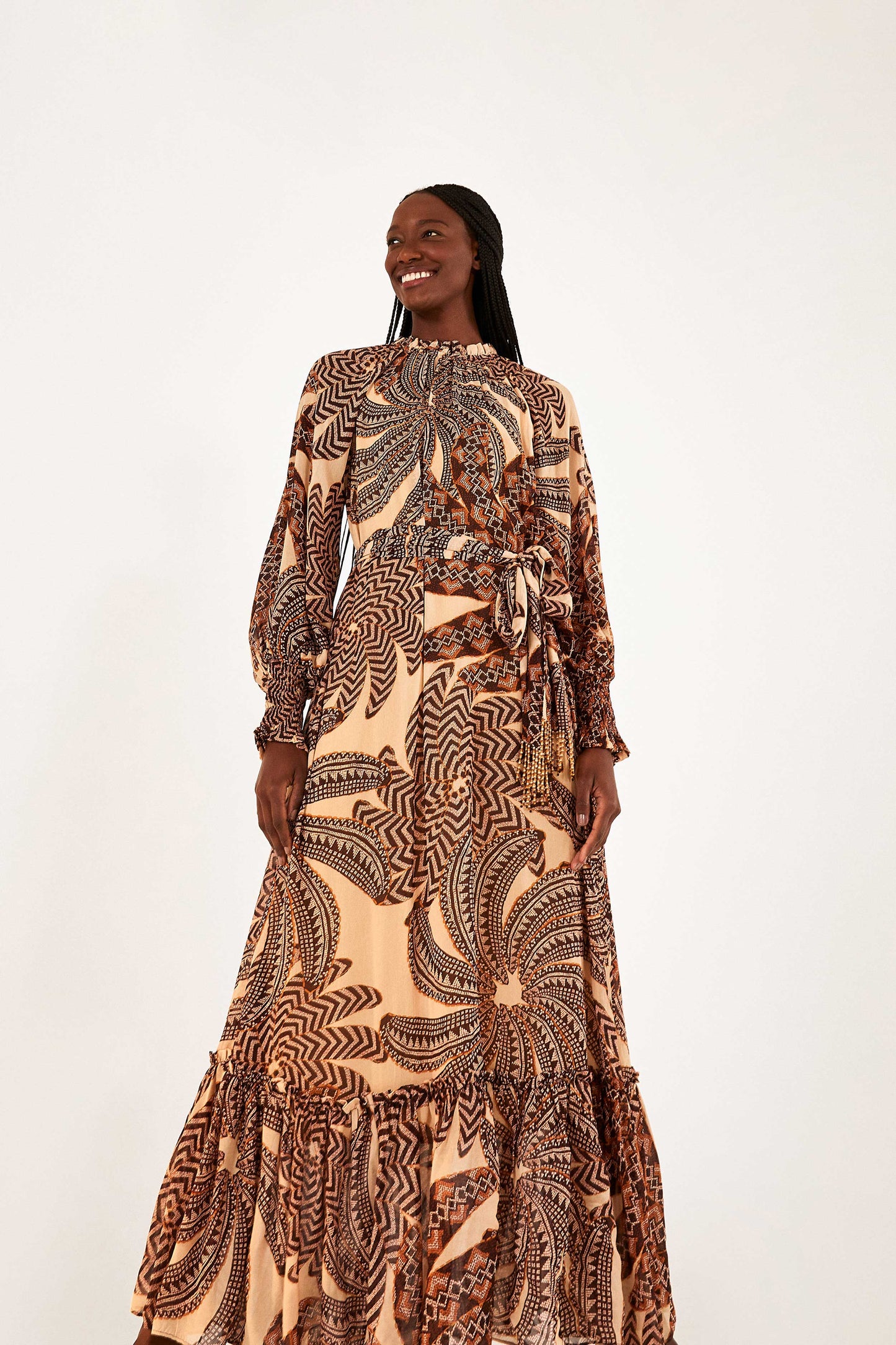 Sand Yawanawa Vanahu Maxi Dress