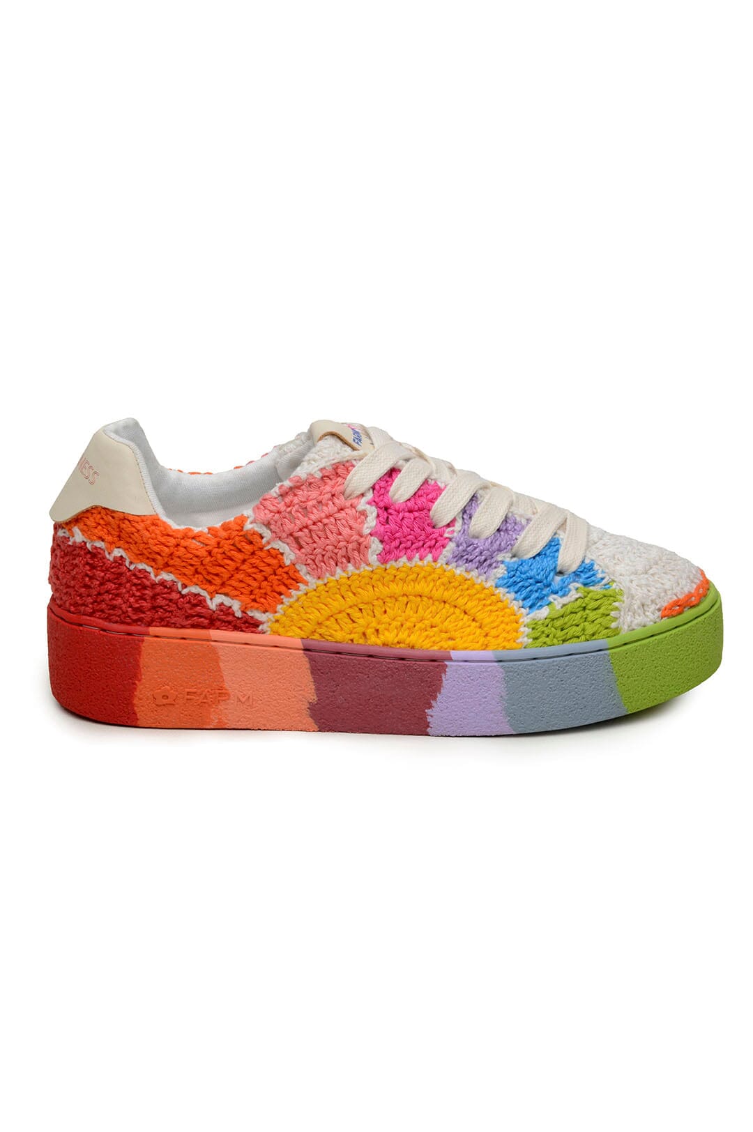 SUNSET CROCHET FLATFORM SNEAKER