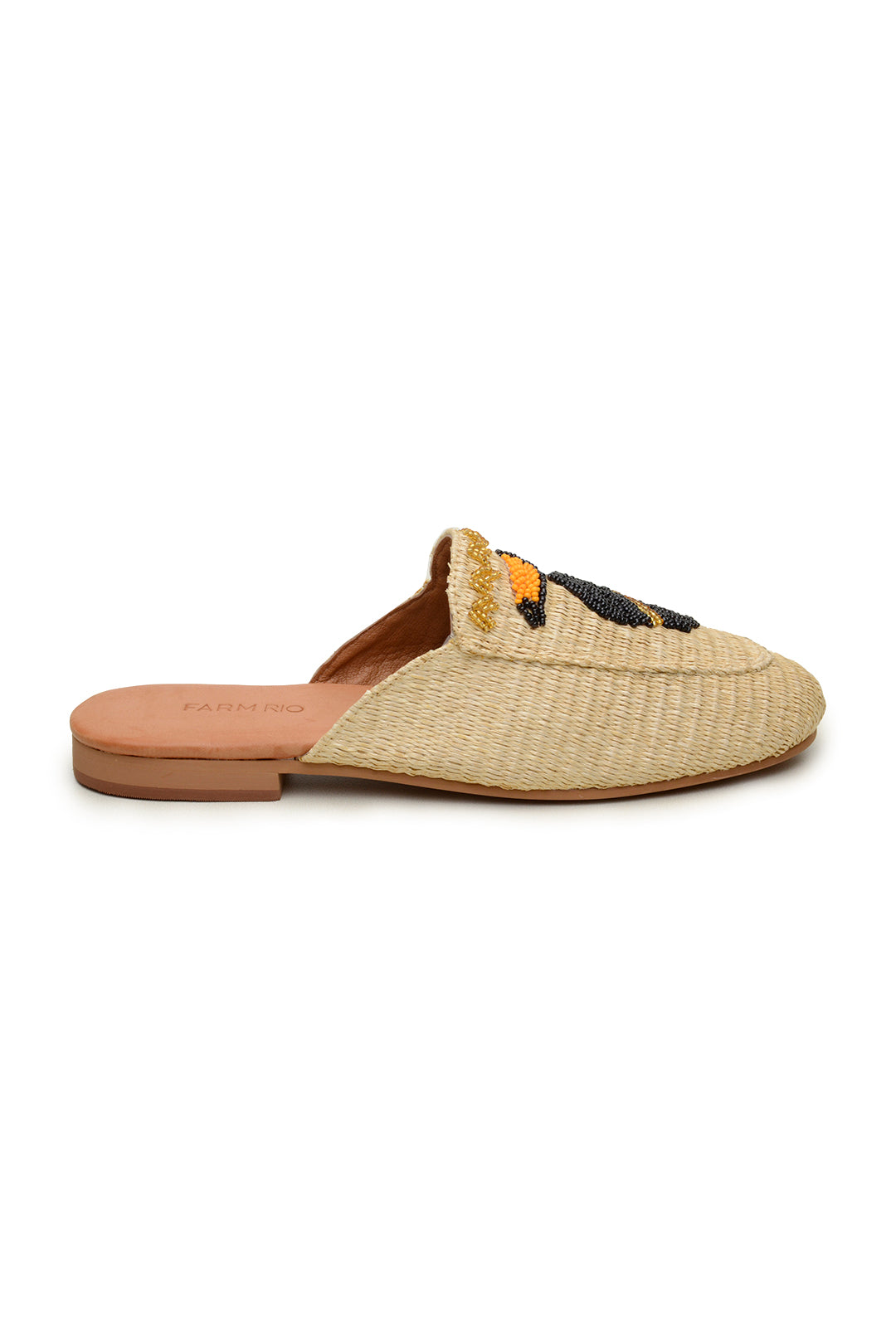 TUCAN RAFFIA MULE