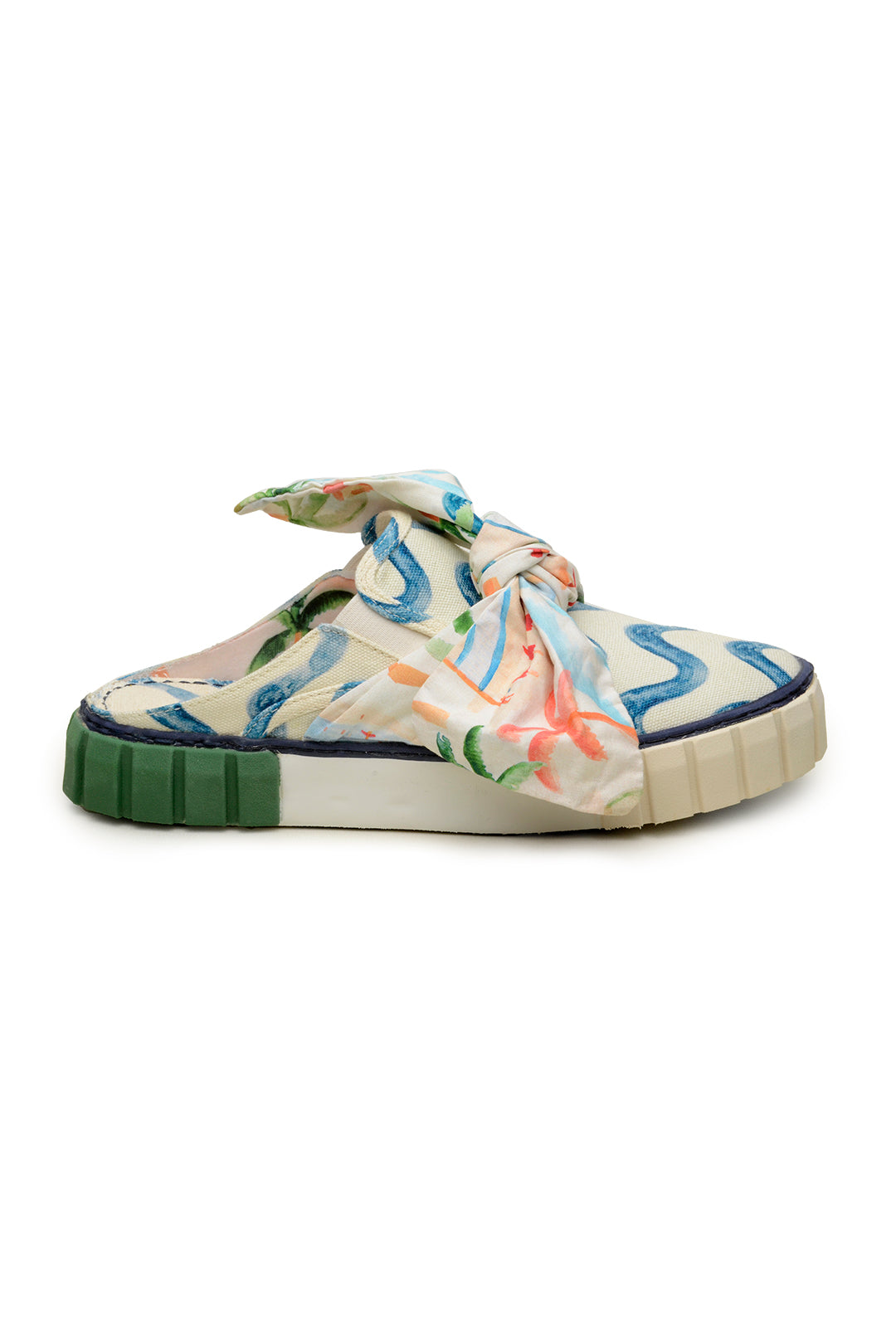 COPACABANA MULE SNEAKER  WITH BOW