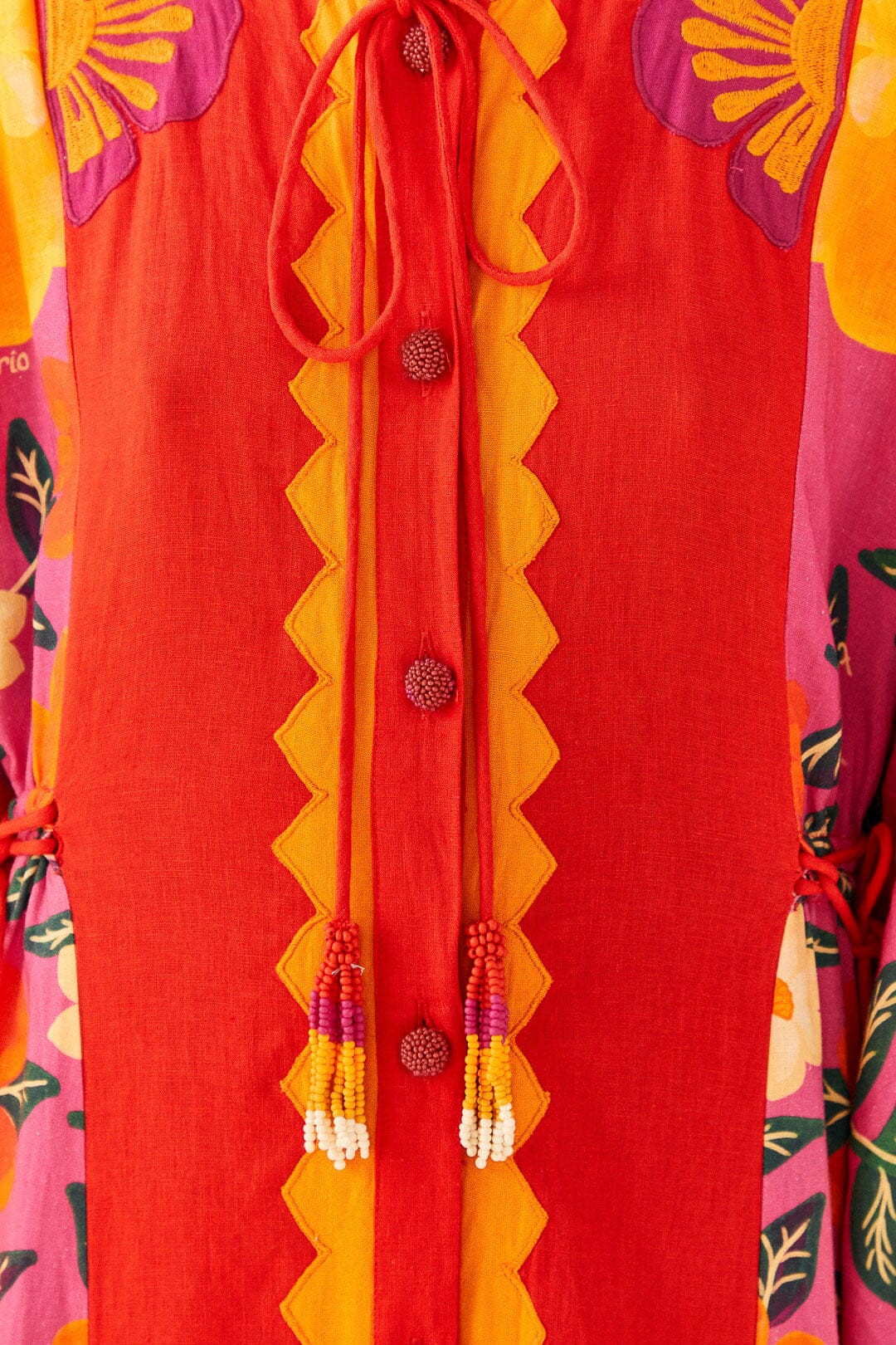 Sunset Patchwork Maxi Dress