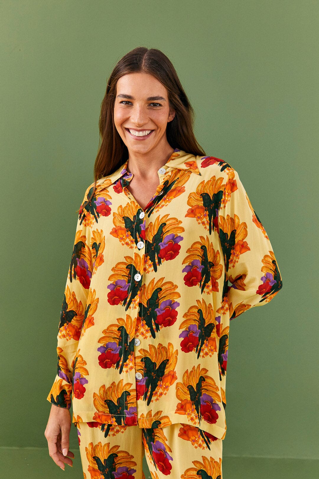 Banana Nest Pajama Shirt