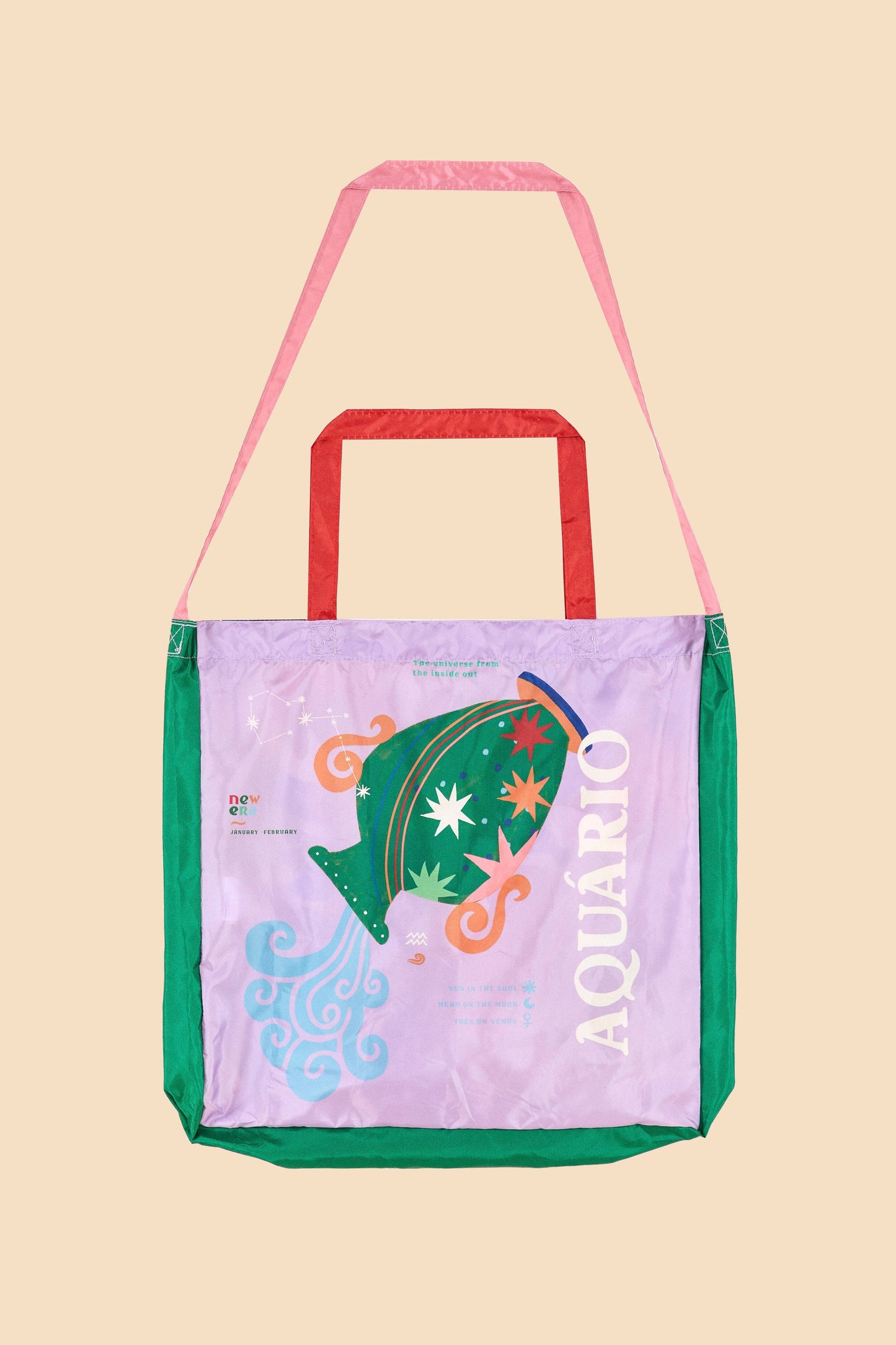 AQUARIUS ZODIAC ECOBAG