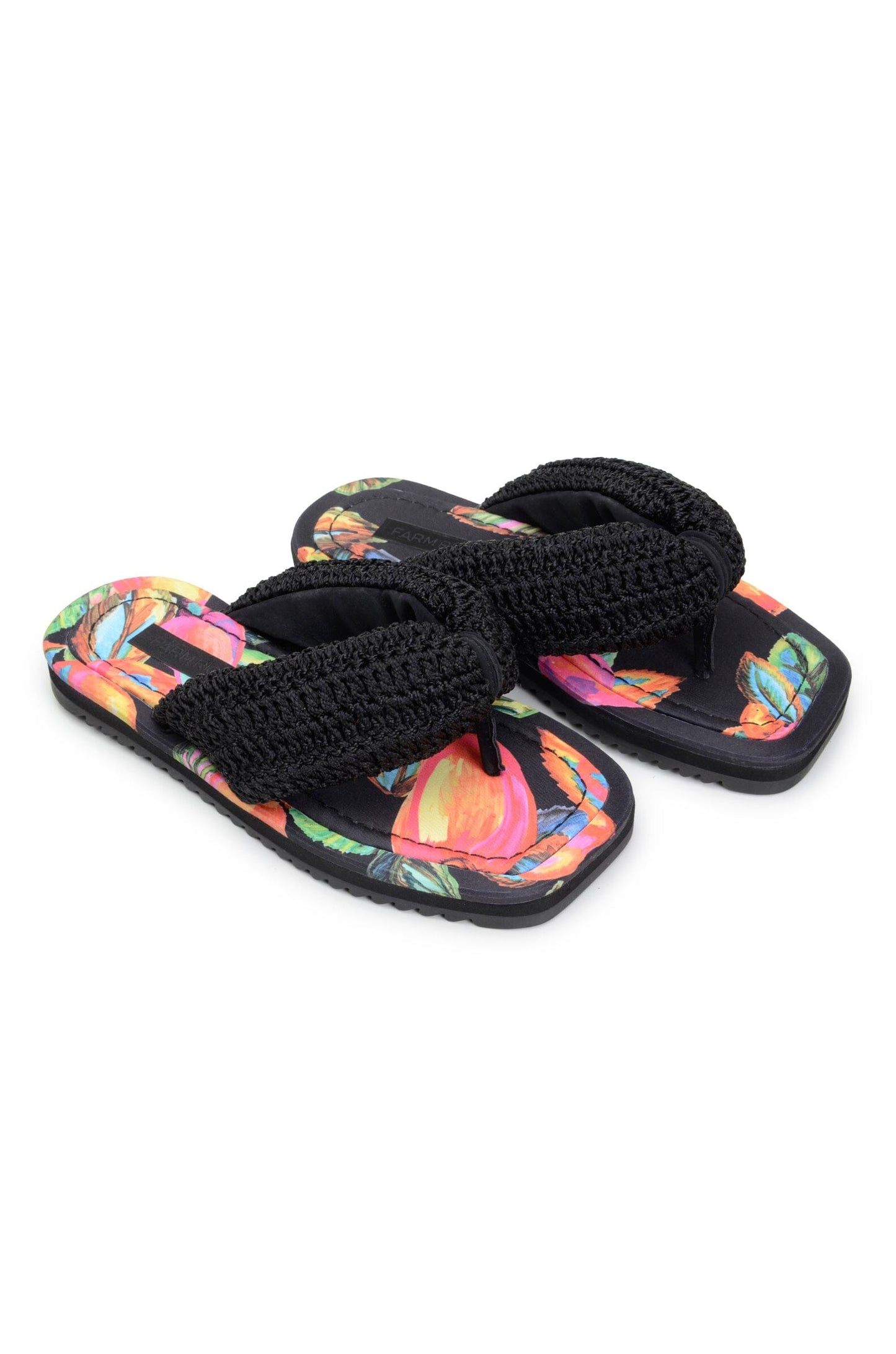 Cashew Crochet Puffy Flip Flop