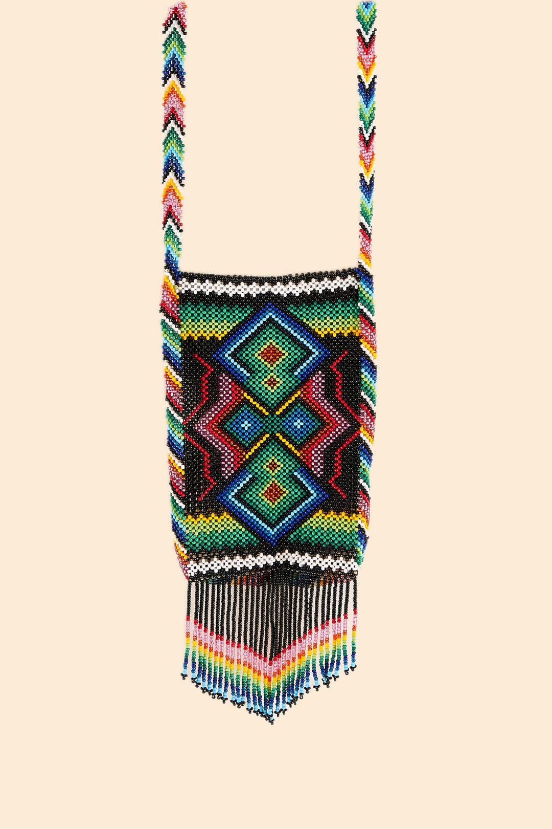 Yawanawa Beaded Crossbody Bag FARM Rio