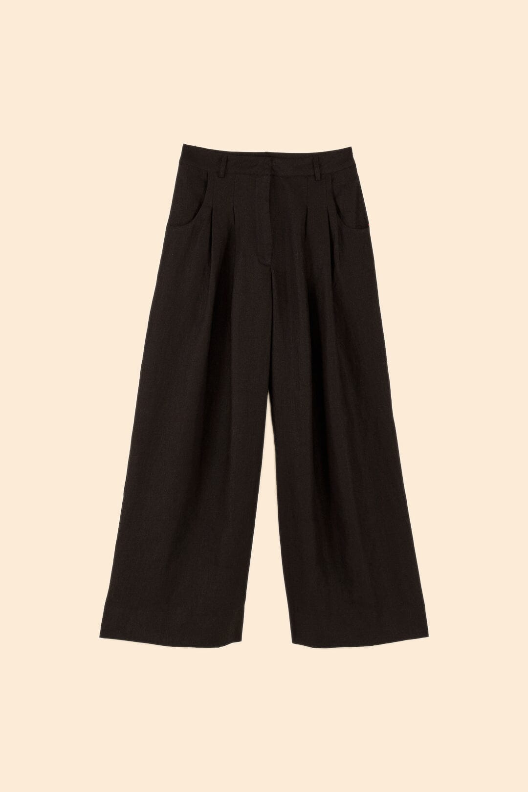 Black Low Waist Pants