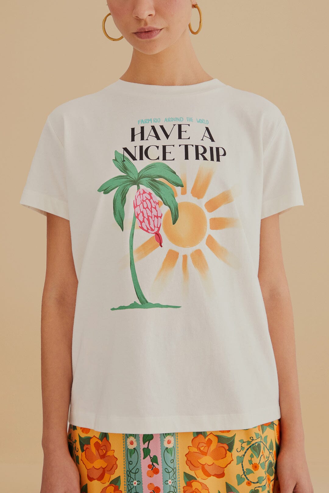 Have A Nice Trip Organic Cotton Fit T-Shirt – FARM Rio