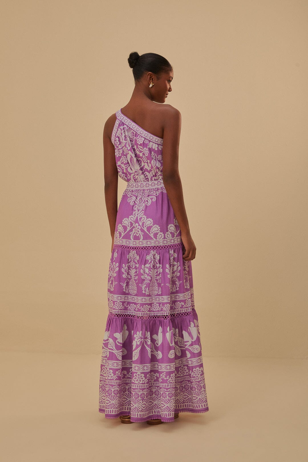 Lilac Sweet Garden Maxi Dress