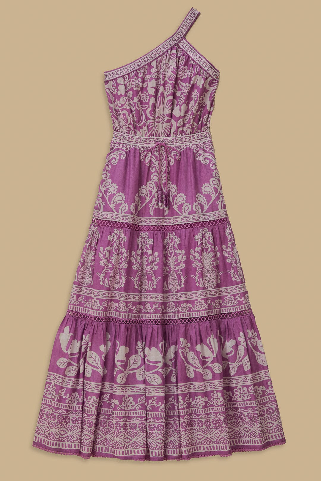 Lilac Sweet Garden Maxi Dress