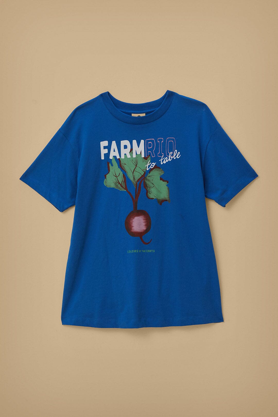 Blue Beet Farm To Table Organic Cotton T-Shirt