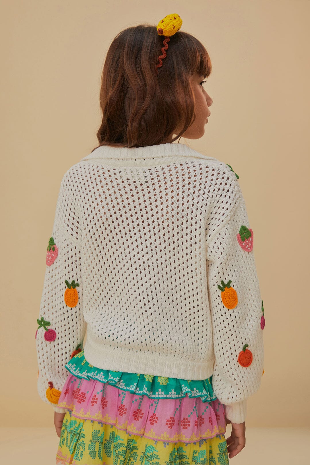 Crochet Fruit Kids Sweater
