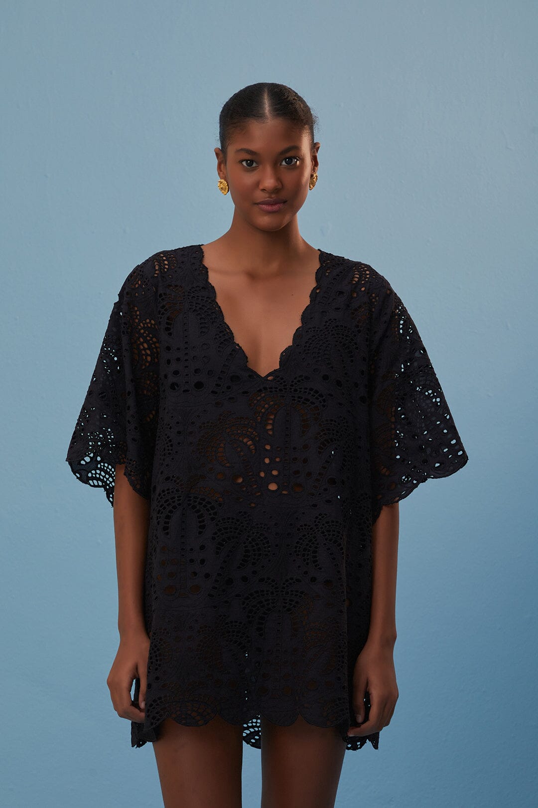 Black Lace Cover Up